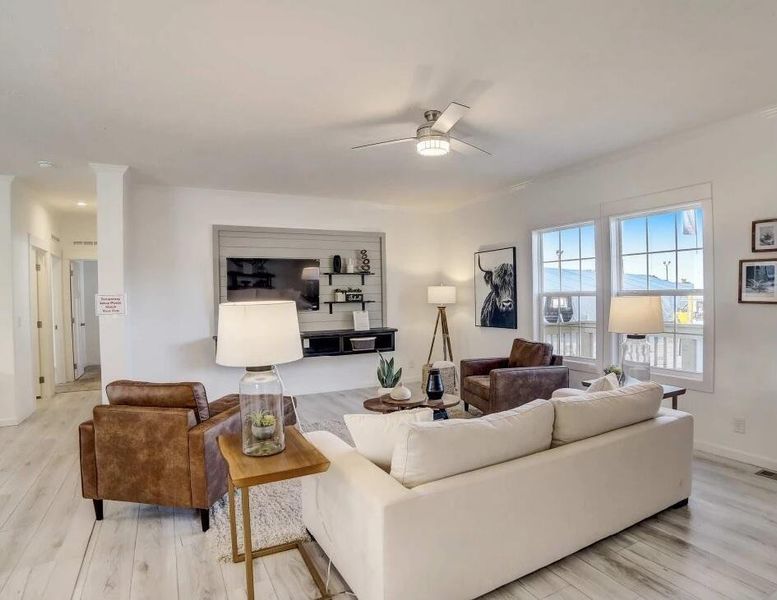 Furnished interior view inside a new home in , Harleyville (Image 10).