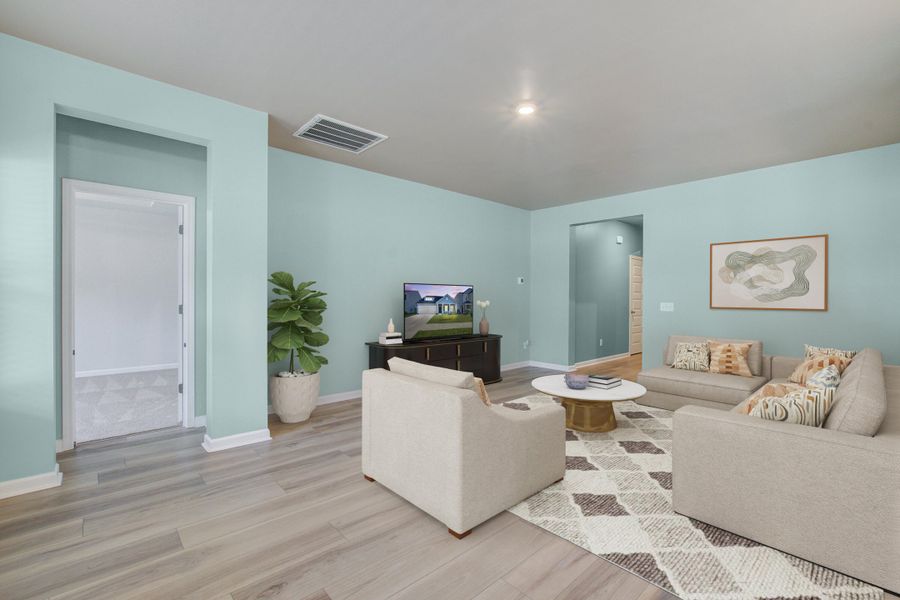 Furnished interior view inside a new home in , Moncks Corner (Image 6).