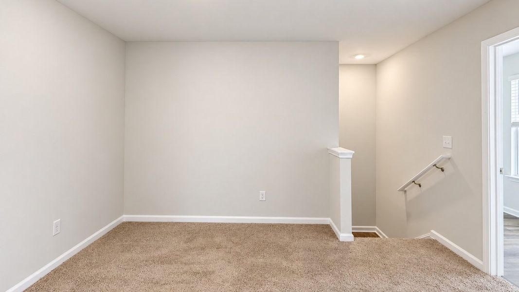 Spacious, unfurnished interior of a new home in The Cove at Mallard Crossing, Summerville (Image 18). Spacious, unfurnished interior of a new home in The Cove at Mallard Crossing, Summerville (Image 18).