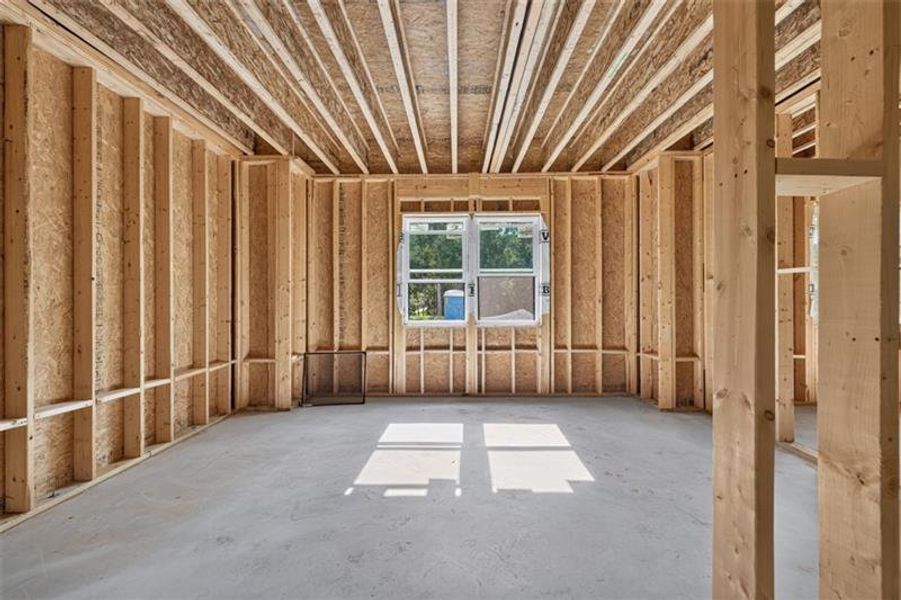 In-progress construction of a new home in , Monticello, GA (Image 22).