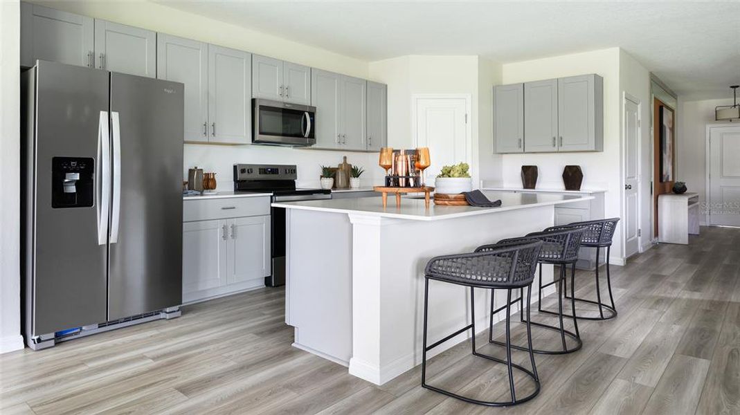 Furnished interior view inside a new home in Two Rivers, Zephyrhills (Image 6). Furnished interior view inside a new home in Two Rivers, Zephyrhills (Image 6).