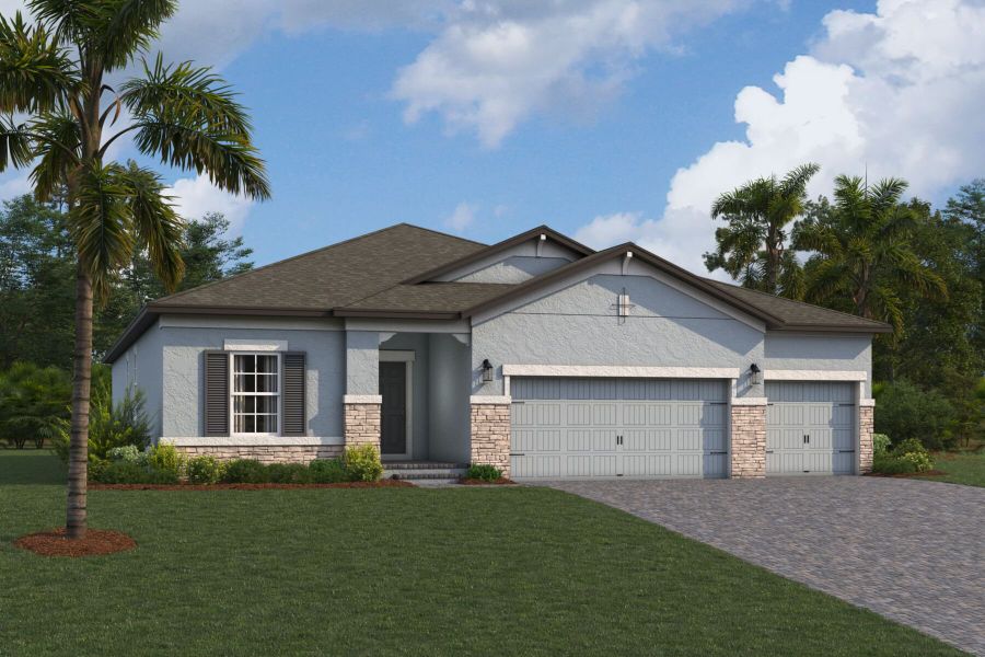 Madeira II Elevation C - Harmony Ridge