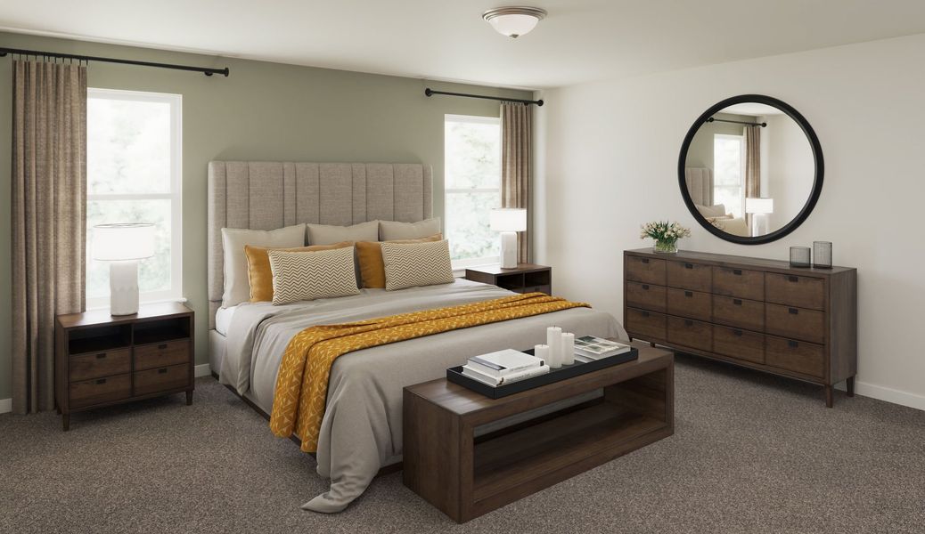 Representative furnished interior of a home built from the The Idlewild by Stanley Martin Homes in Summer Orchard, Lexington (Image 6).