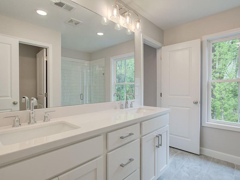 Furnished interior view inside a new home in Cherokee Township, Acworth (Image 8).