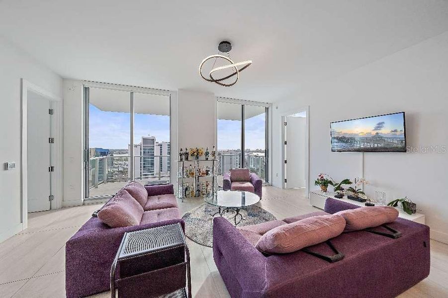 Furnished interior view inside a new home in , Sarasota (Image 15).
