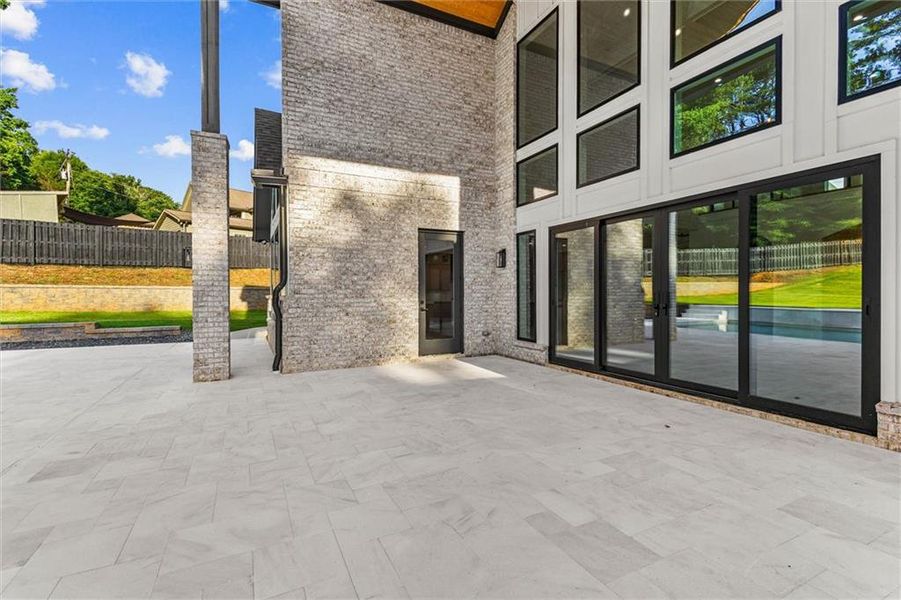 Exterior details and patio area of a home in , Lawrenceville (Image 27). Exterior details and patio area of a home in , Lawrenceville (Image 27).