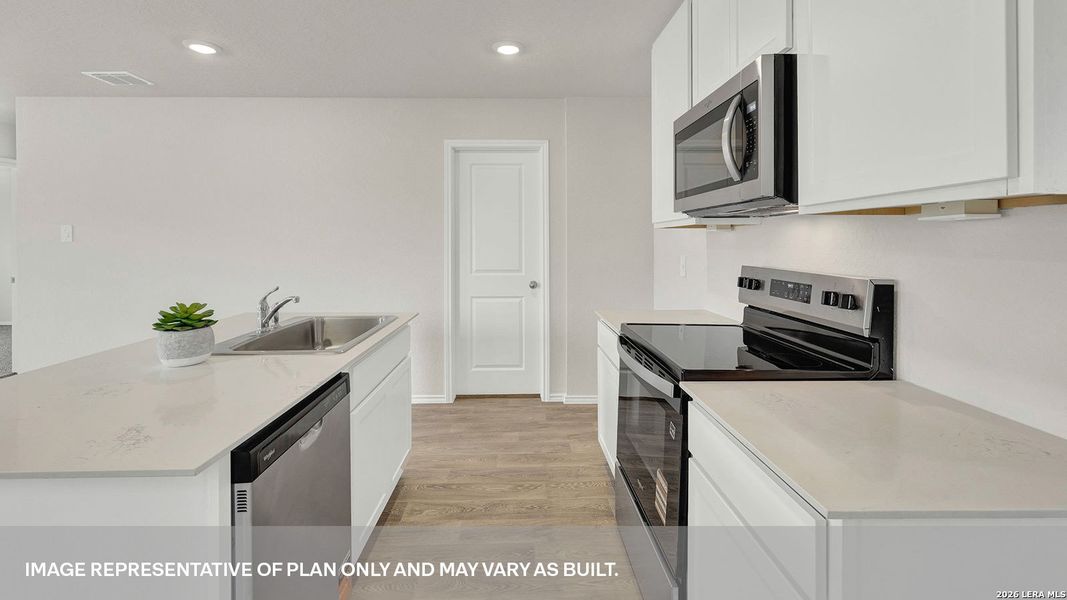 Furnished interior view inside a new home in Spring Valley, New Braunfels (Image 3).