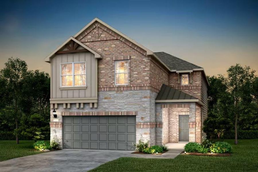 Pulte Homes, Rybrook elevation Q, rendering Pulte Homes, Rybrook elevation Q, rendering