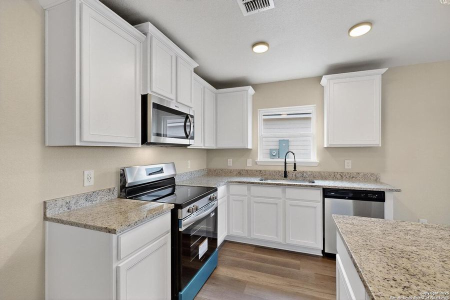 Furnished interior view inside a new home in Savannah Place, San Antonio (Image 6). Furnished interior view inside a new home in Savannah Place, San Antonio (Image 6).