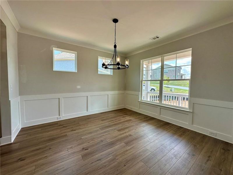 Spacious, unfurnished interior of a new home in Cambridge, Flowery Branch (Image 34). Spacious, unfurnished interior of a new home in Cambridge, Flowery Branch (Image 34).