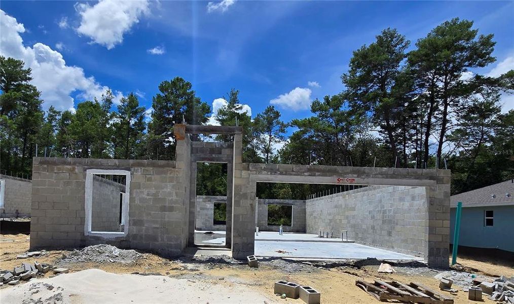 Front exterior of a new home in , Inverness, FL, highlighting curb appeal (Image 2).