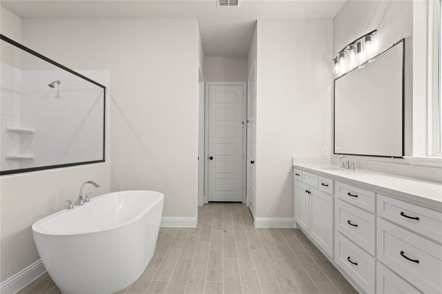 Furnished interior view inside a new home in Talia, Mesquite (Image 16). Furnished interior view inside a new home in Talia, Mesquite (Image 16).