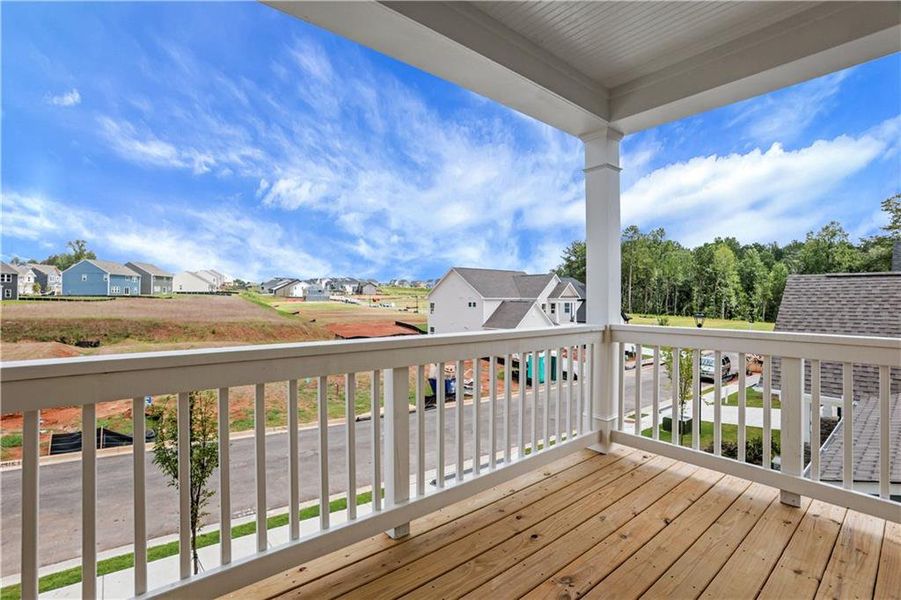 Exterior details and patio area of a home in , Loganville (Image 23).