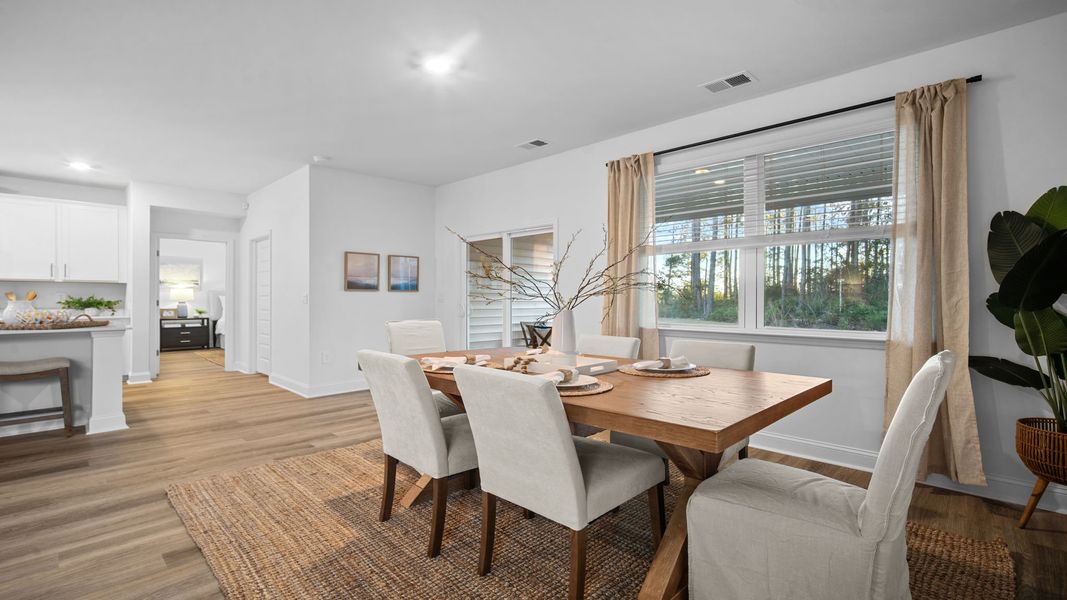 Representative furnished interior of a home built from the Cantey-exp by D.R. Horton in The Lakes at North Glynn, Brunswick (Image 13).