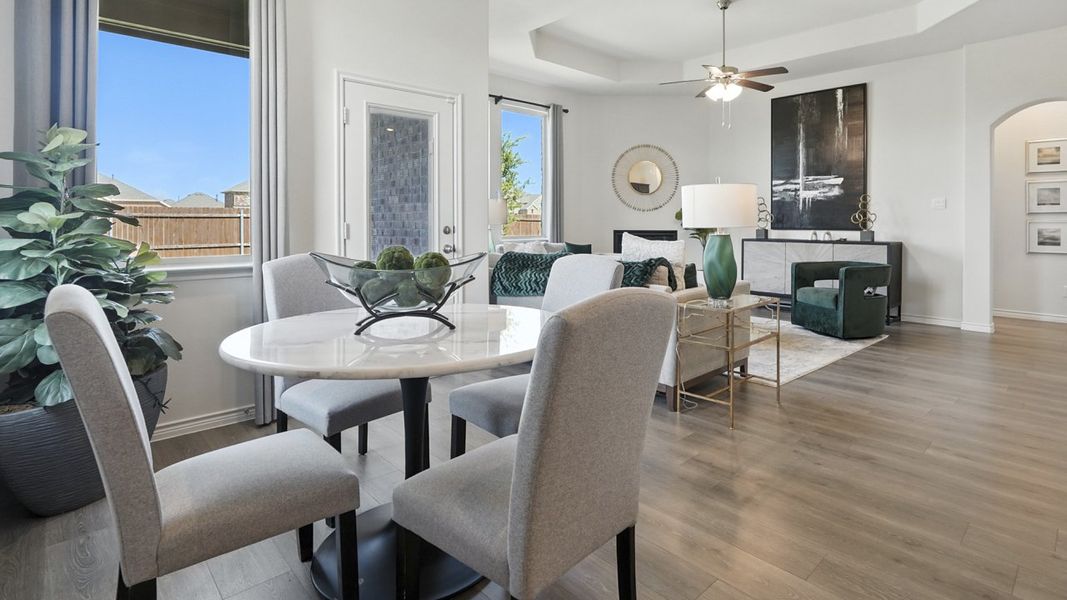 Representative furnished interior of a home built from the Avery by D.R. Horton in Madera, Royse City (Image 39). Representative furnished interior of a home built from the Avery by D.R. Horton in Madera, Royse City (Image 39).