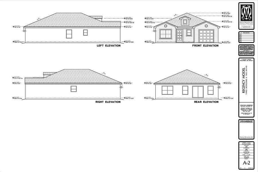 Regency Exterior Plans Regency Exterior Plans
