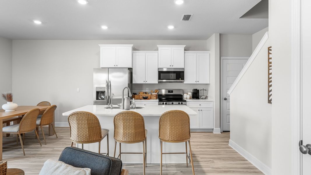 Furnished interior view inside a new home in WindMark Beach, Port Saint Joe (Image 11).