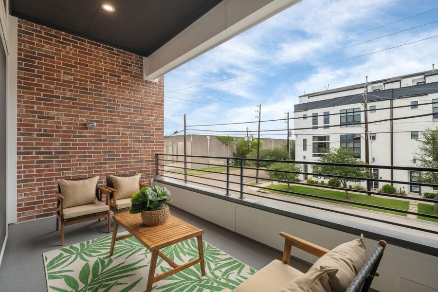 Exterior details and patio area of a home in , Houston (Image 23). Exterior details and patio area of a home in , Houston (Image 23).