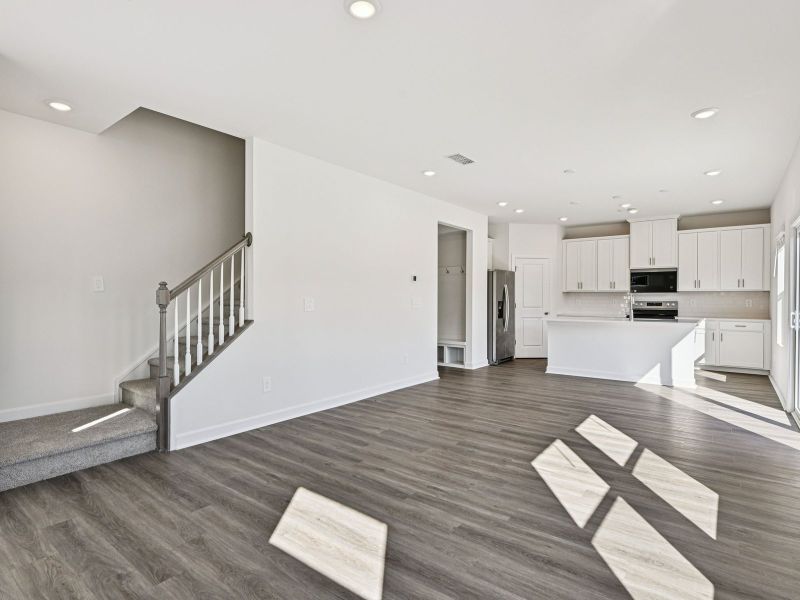 Spacious, unfurnished interior of a new home in Harper Landing, Stanley (Image 12).