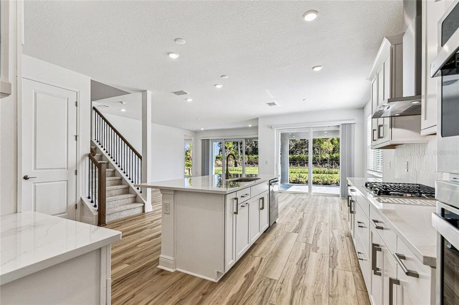 Furnished interior view inside a new home in Hawkstone, Sarasota (Image 7). Furnished interior view inside a new home in Hawkstone, Sarasota (Image 7).