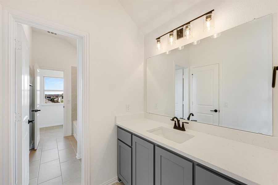 Furnished interior view inside a new home in Trees Farm, DeSoto (Image 10). Furnished interior view inside a new home in Trees Farm, DeSoto (Image 10).