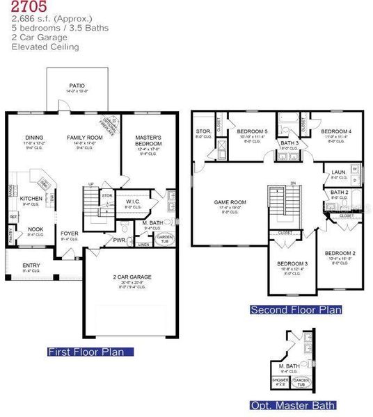 2705 Floor Plan