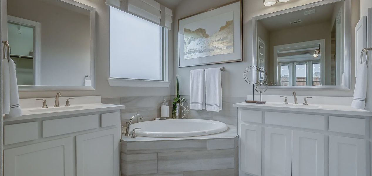 Image 11 representing the Brookville by Chesmar Homes in Trinity Falls, McKinney, TX.