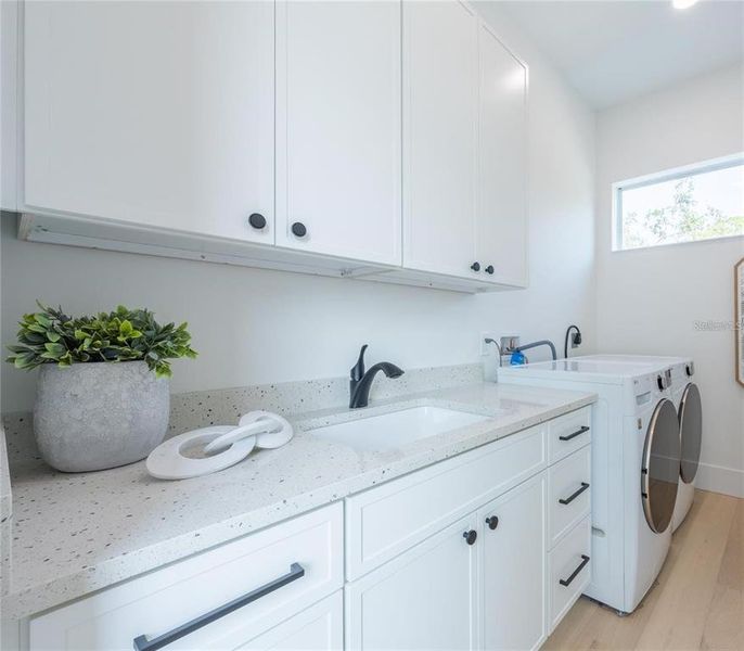Furnished interior view inside a new home in , Sarasota (Image 60).