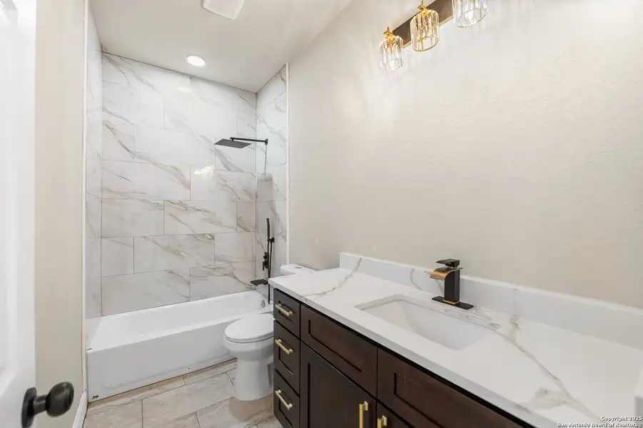 Furnished interior view inside a new home in , Elmendorf (Image 8).