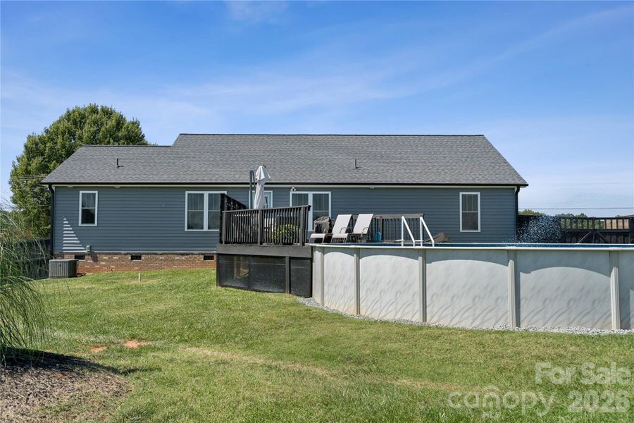 Exterior details and patio area of a home in , Lincolnton (Image 25).