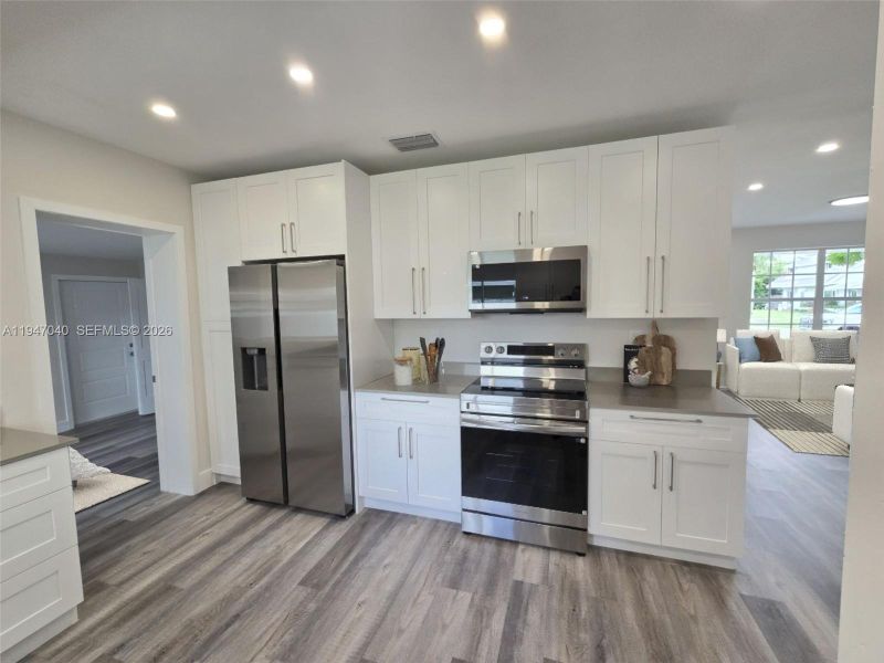 Furnished interior view inside a new home in , Miami (Image 8). Furnished interior view inside a new home in , Miami (Image 8).