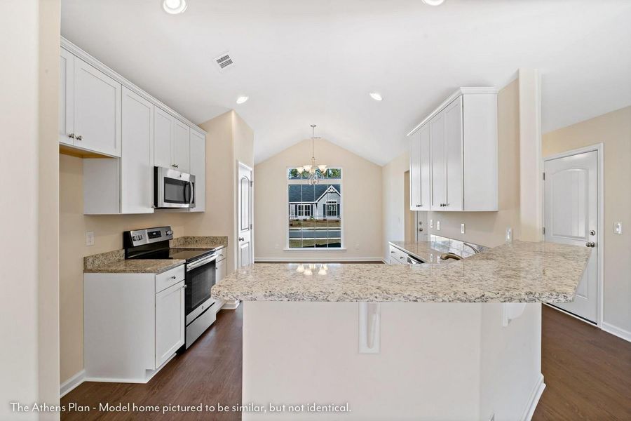 Representative furnished interior of a home built from the The Athens by Smith Family Homes in Savannah Highlands, Savannah (Image 6).