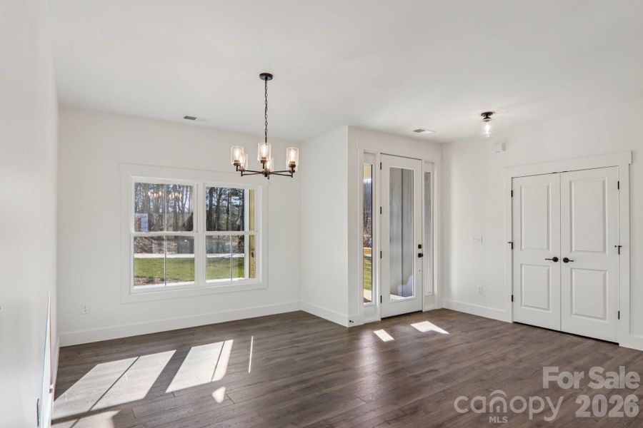 Spacious, unfurnished interior of a new home in , Hendersonville (Image 29).