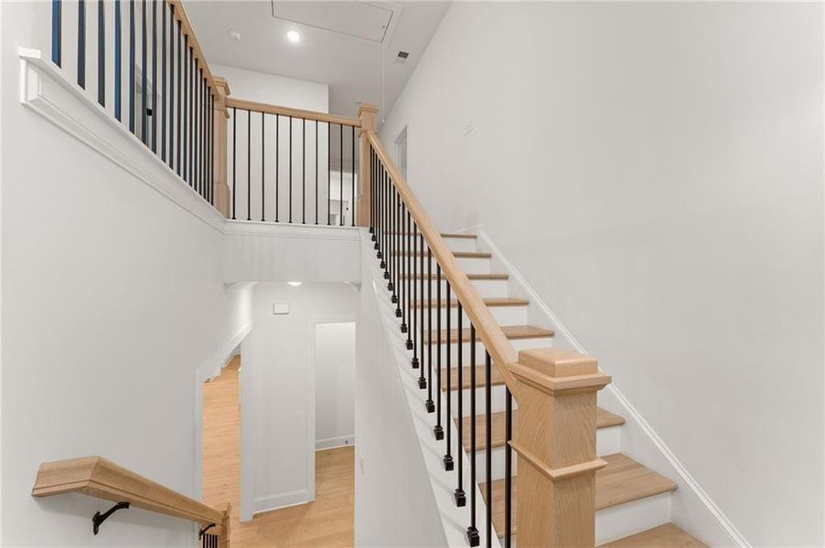 Spacious, unfurnished interior of a new home in The Reserve at Knollwood, Canton (Image 16). Spacious, unfurnished interior of a new home in The Reserve at Knollwood, Canton (Image 16).