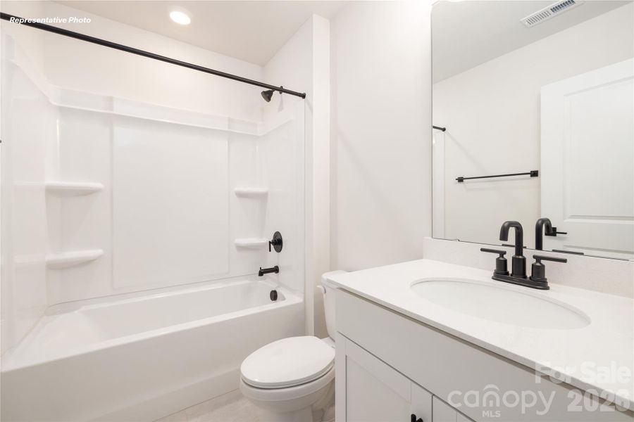 Furnished interior view inside a new home in , Mooresville (Image 9).