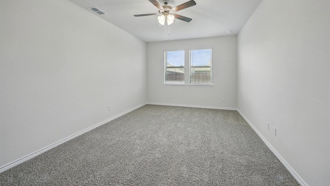Spacious, unfurnished interior of a new home in Fireside by the Lake, Garland (Image 23).