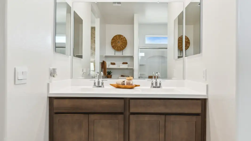 Furnished interior view inside a new home in Desert Moon Estates, Buckeye (Image 19).