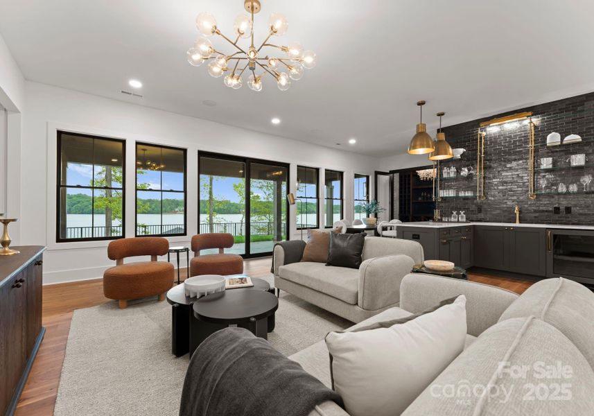 Furnished interior view inside a new home in , Norwood (Image 5).