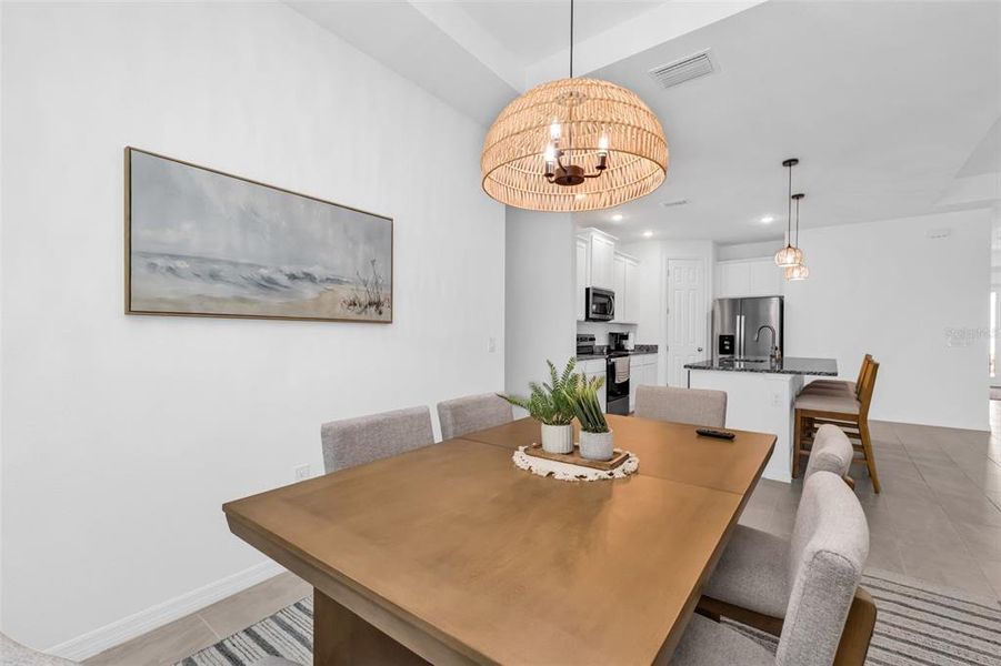 Furnished interior view inside a new home in , Punta Gorda (Image 10).