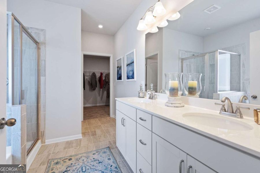 Furnished interior view inside a new home in Maddox Station, Eatonton (Image 23).