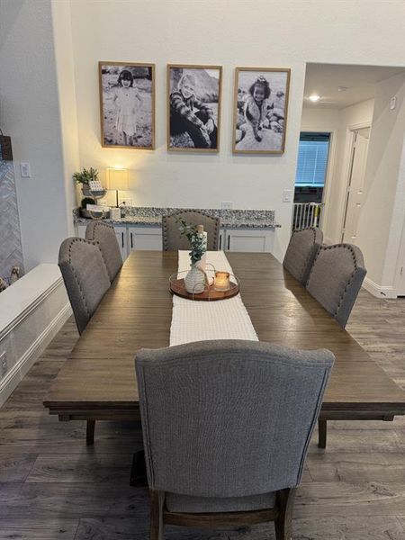 Furnished interior view inside a new home in Silo Mills, Joshua (Image 7).