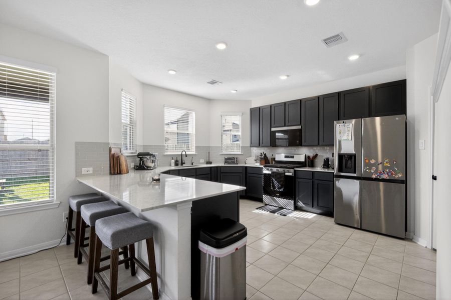 Furnished interior view inside a new home in , Katy (Image 16). Furnished interior view inside a new home in , Katy (Image 16).