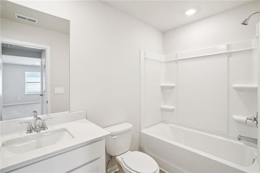 Furnished interior view inside a new home in Hawthorne Station, College Park (Image 6).