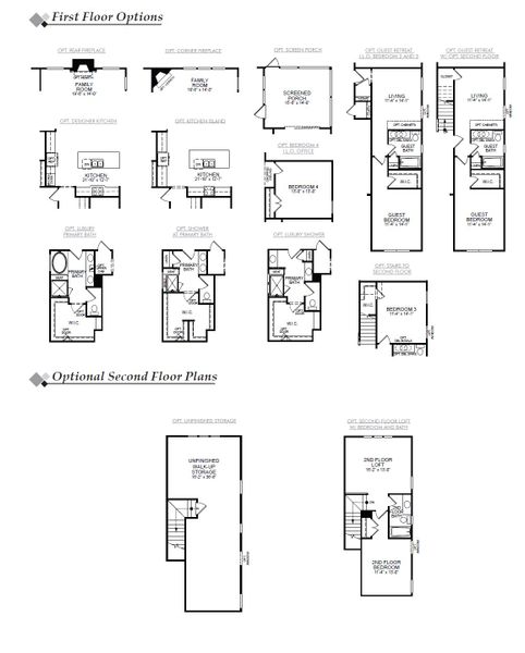 2D floor plan layout for the Edgefield by Eastwood Homes in Hancock Farms, Aiken, SC (Image 5). 2D floor plan layout for the Edgefield by Eastwood Homes in Hancock Farms, Aiken, SC (Image 5).