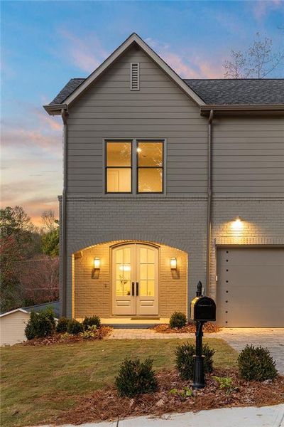 Front exterior of a new home in , Scottdale, GA, highlighting curb appeal (Image 30).