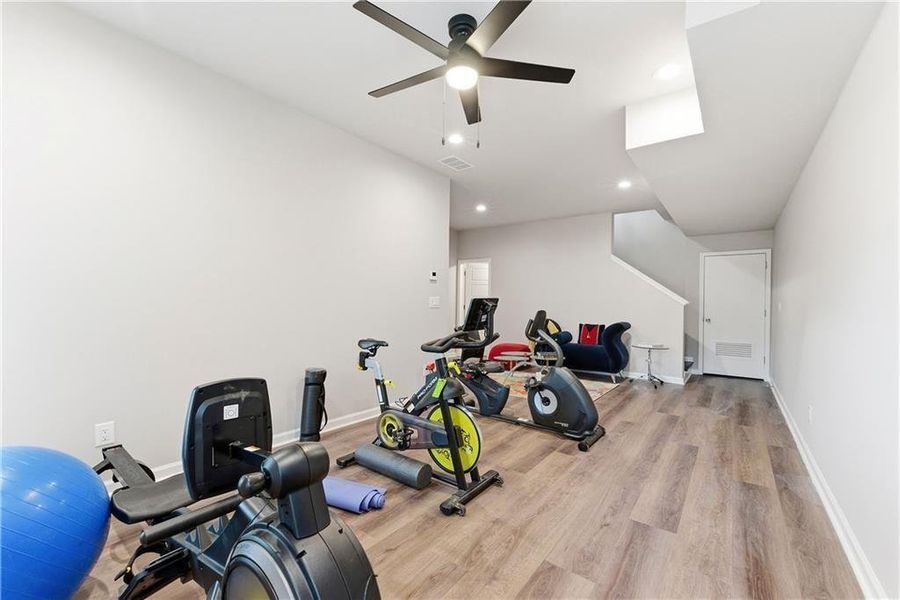Furnished interior view inside a new home in , Decatur (Image 12).