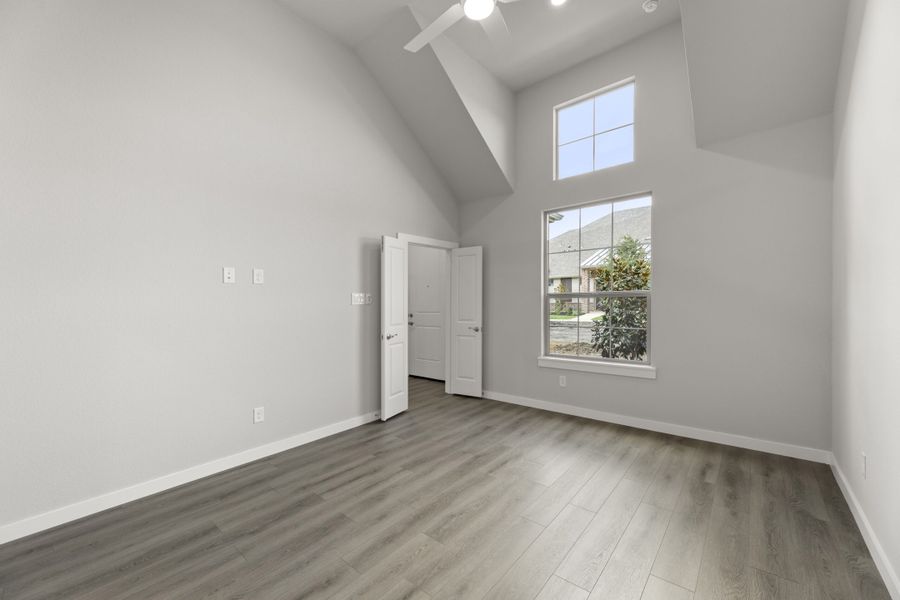 Spacious, unfurnished interior of a new home in Woodbridge Villas, Wylie (Image 22). Spacious, unfurnished interior of a new home in Woodbridge Villas, Wylie (Image 22).