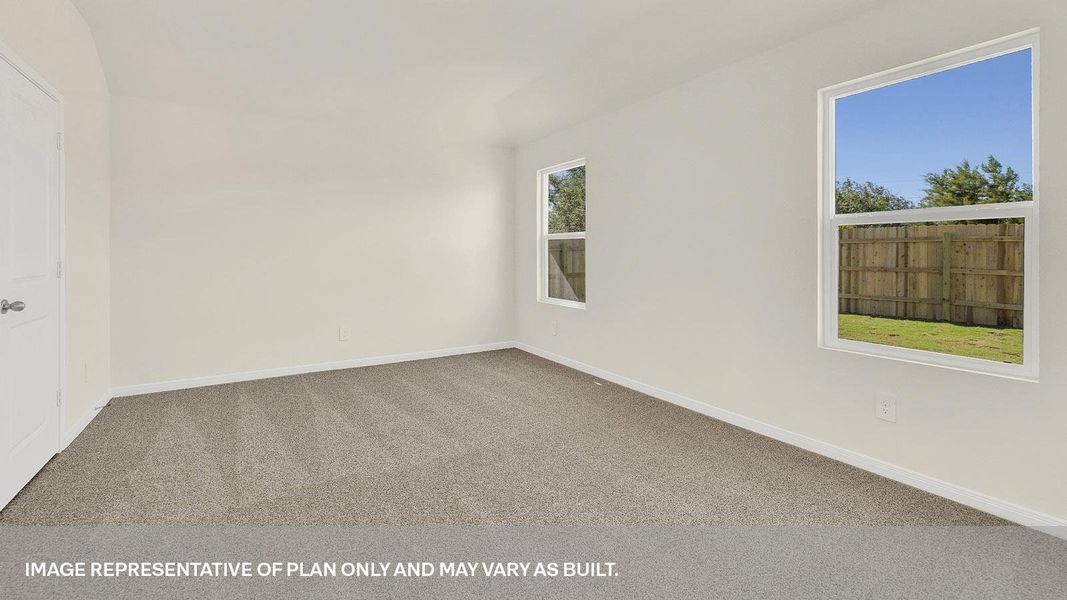 Spacious, unfurnished interior of a new home in Paramount, Kyle (Image 18).