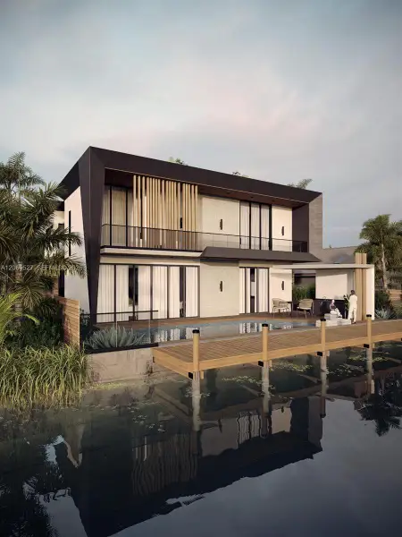 Front exterior of a new home in , Pompano Beach, FL, highlighting curb appeal (Image 1). Front exterior of a new home in , Pompano Beach, FL, highlighting curb appeal (Image 1).