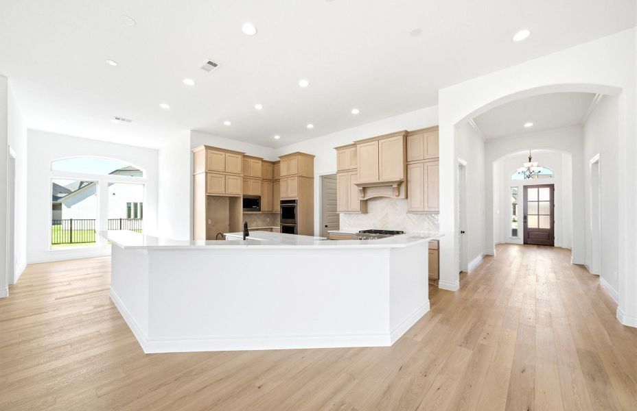 Furnished interior view inside a new home in , Cypress (Image 11).